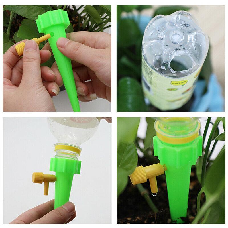 Автономная система автоматического капельного орошения Автоматический набор шипов для полива растений Цветок