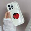 LZ8 мультяшный кот, милые художественные прозрачные мягкие волнистые чехлы для телефонов для iPhone 15 13 Pro Max 12 mini 14 8 Plus XS Max XR 6, защитная задняя крышка