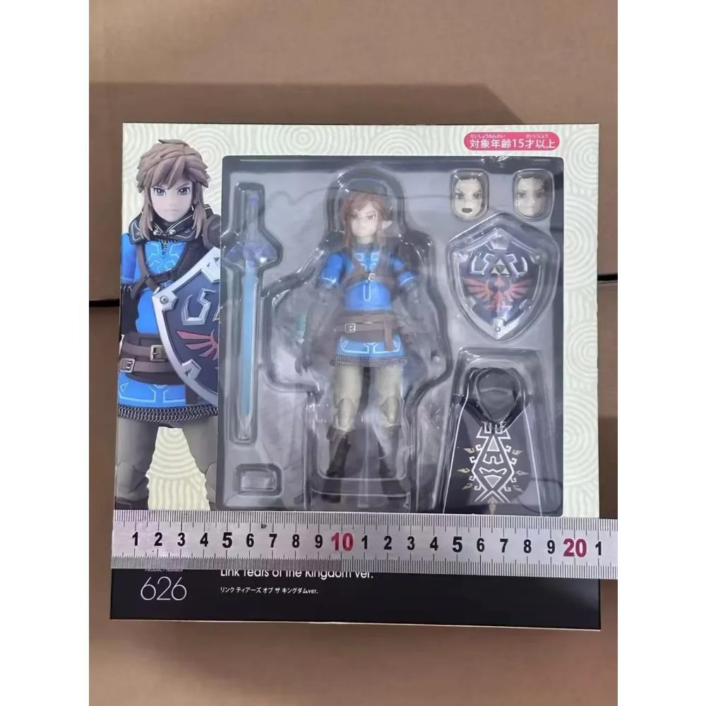Фигурка Figma 626 Линк The Legend Of Zelda Tears Of The Kingdom Фигурки Breath Of The Wild Аниме Фигурка GK Коллекции Модель