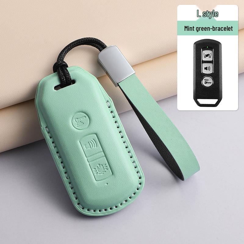 Handmade Motorcycle Key Cover for Click150, Vario150, PCX160 - Two-Button Style