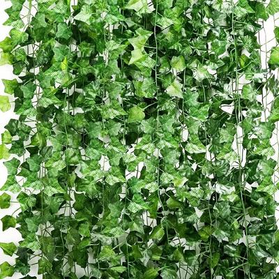 24 x ИСКУССТВЕННАЯ гирлянда из плюща для балконной стены