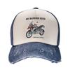 R1200GS Adventure Sport Motorcycles Merch Unisex Baseball Cap R 1200 GS Moto Distressed Washed Caps Hat Casual Soft Headwear