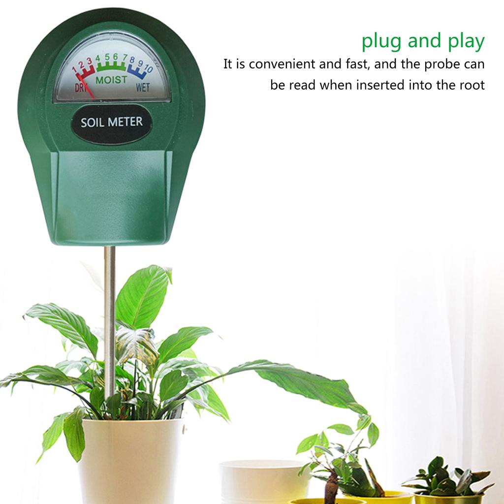 Точный измеритель влажности почвы, портативный интеллектуальный тестер гигрометра, многофункциональный дисплей, анализатор полива растений