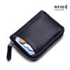 Японская сумка для мелочи, RFID-защита от кражи, кисть, мужская и женская, на молнии, для хранения монет, классификация, сумка для мелочи