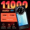 Téléphone Portable Incassable 5G OUKITEL WP62 48+512Go 6.6" Smartphone Incassable Android 15 11000mAh 108MP Dual SIM/NFC/GPS Noir