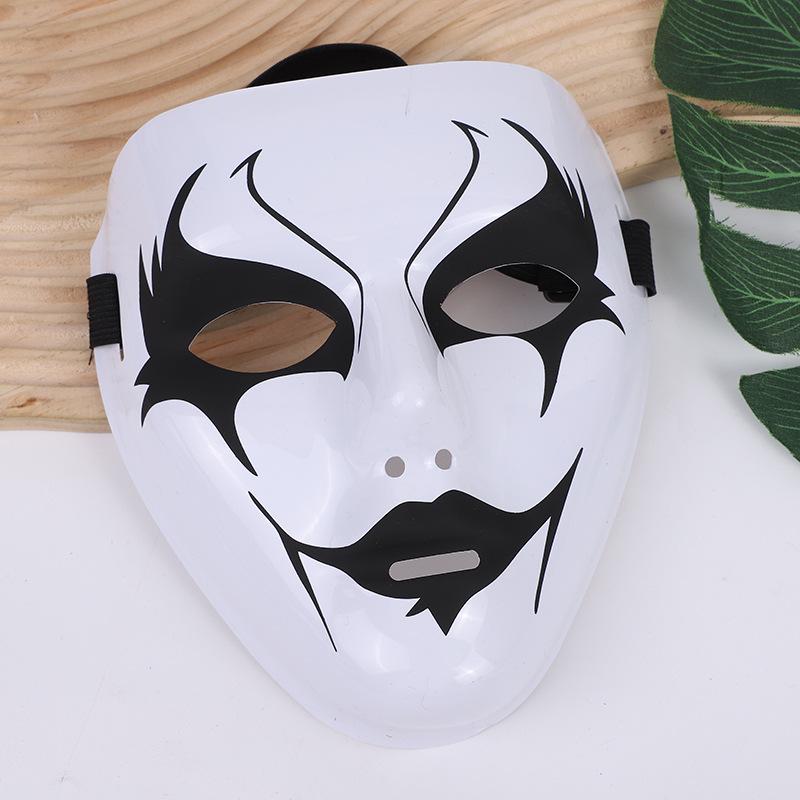 Eco-Friendly Hand-Painted Grim Reaper Dance Mask