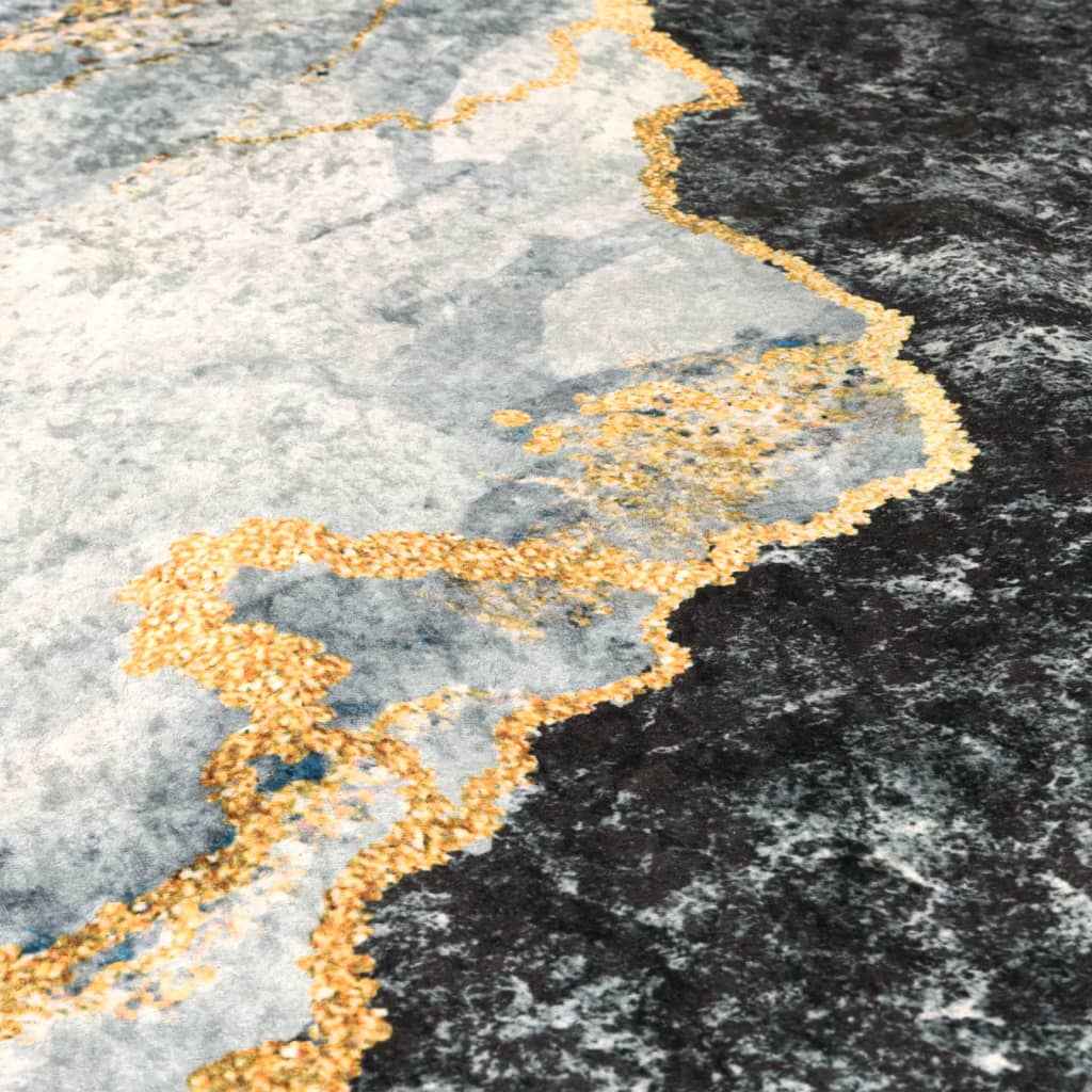 Моющийся разноцветный ковер 120 x 180 см