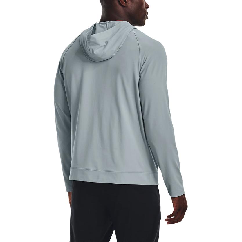 Under Armour Однотонная куртка с капюшоном на молнии для мужчин, синяя 1374495-465
