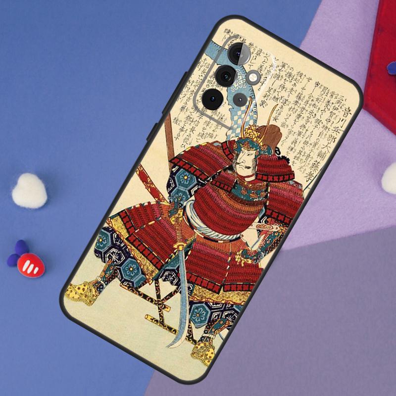 Японский чехол-самурай для Samsung Galaxy A14 A56 A36 A26 A16 A06 A54 A34 A12 A32 A52 A13 A33 A53 A15 A35 A55