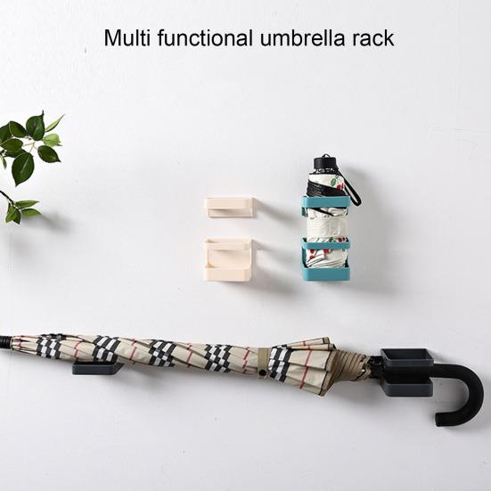 Настенная подставка для зонтов, прочный самоклеящийся держатель без перфорации, органайзер, полка для домашнего офиса