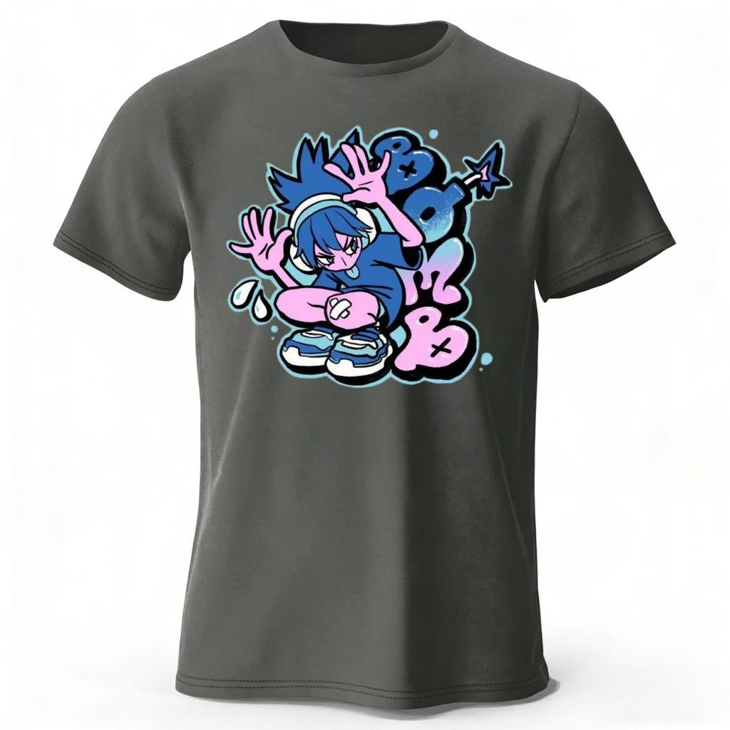 Summer Trendy Street Hiphop Girl Pure Cotton Short Sleeved MenWomen Daily Street Wear Plus Size Comfortable Casual Tshirt