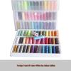 39-Color Sewing Thread Box: DIY Sewing Machine & Household Kit