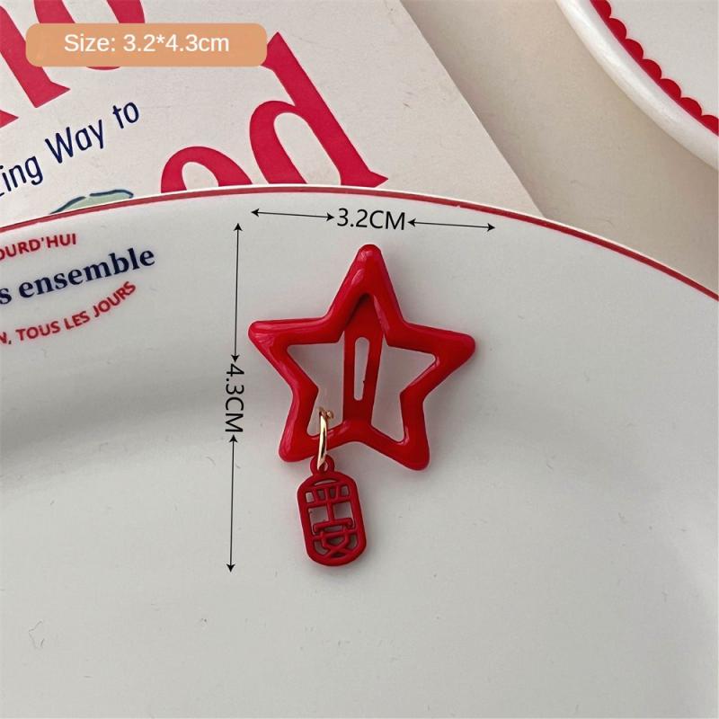 Детские новогодние заколки для волос в китайском стиле, милые плюшевые банты, кисточки, украшения, заколки, шпильки, аксессуары для волос в стиле ханьфу для девочек