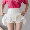 Женская летняя плиссированная атласная юбка с высокой талией, мини-модная повседневная теннисная юбка с приталенной талией, школьная юбка