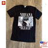 Футболка Nirvana Bleach Официально лицензированная Мерч рок-группы Гранж Концертная Футболка