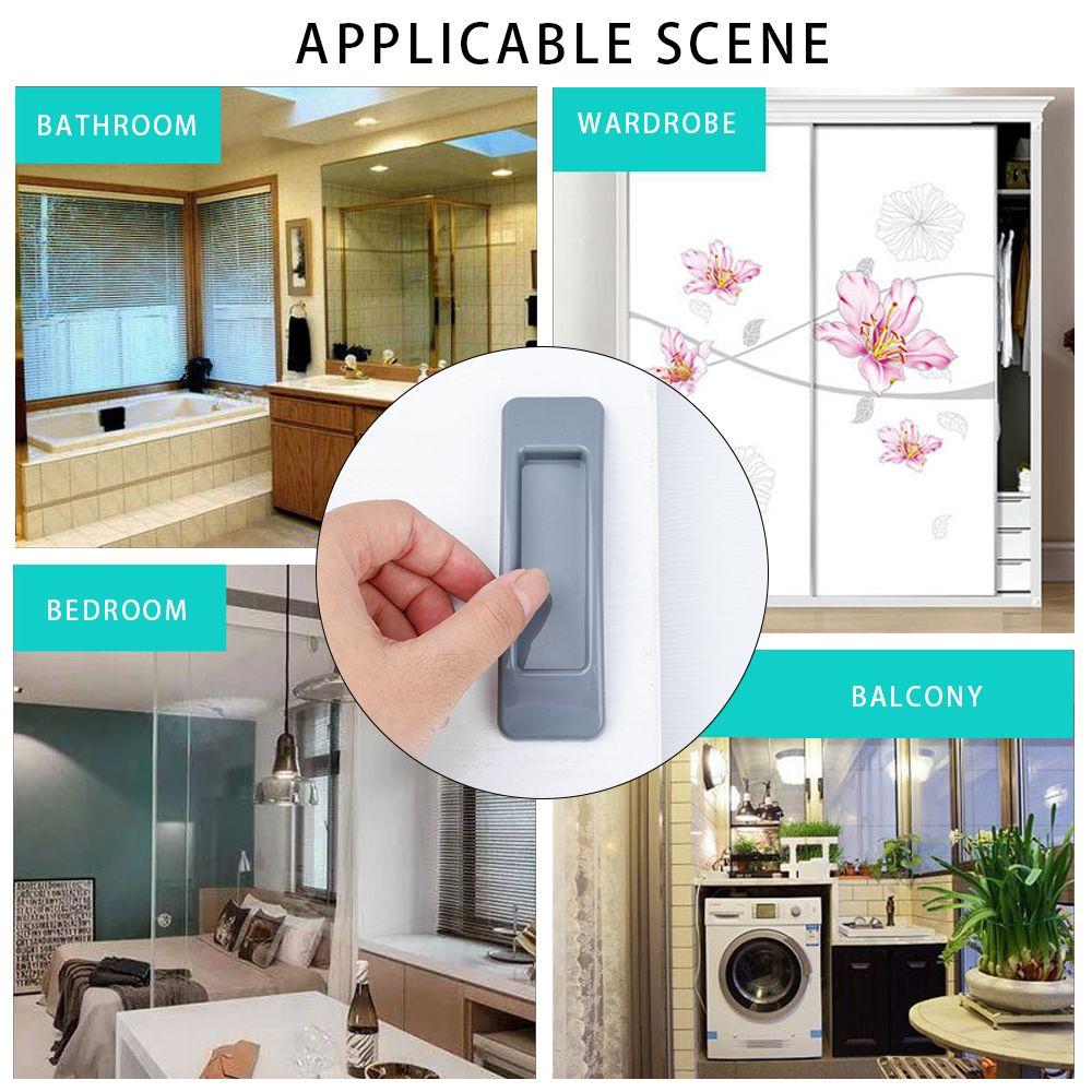 Cabinet Door Handle Stick Open Sliding Door Knob Labor Saving Auxiliary Device Glass Window Grip