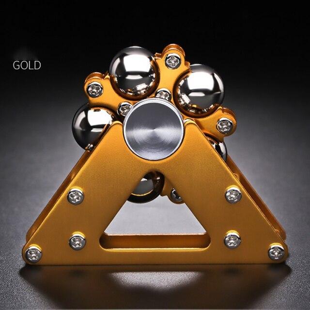 62 детали DIY Fidget Spinner, ручной сплав цинка, металлический классический кронштейн, антидепрессант, против раздражительности, СДВГ, офисная игрушка