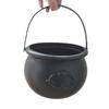 Large Trick-or-Treat Jar Candy Jar Black Halloween Candy Jar New Wizard Witch Cauldron Props