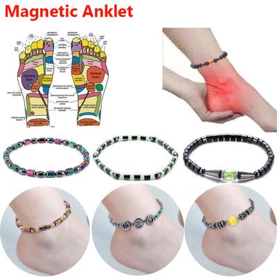 Красочные гематитовые энергетические магниты, браслет, женский браслет с цветным камнем, магнитная терапия, браслет для здравоохранения, очаровательные ювелирные изделия