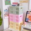 Practical Storage Box High Durability Excellent Folding Type Doll Stationery Snack Basket
