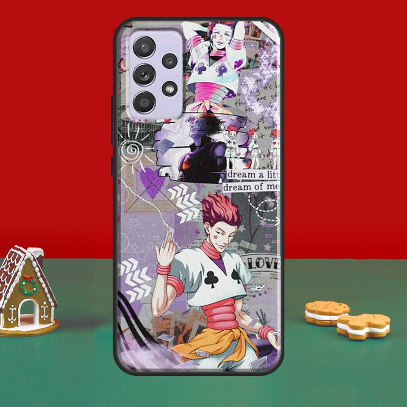 Чехол Hunter Anime Hisoka для Samsung A52S A12 A32 A42 A52 A72 A51 A71 A31 A11 A40 A50 A70 A21S, чехол для телефона
