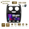 DSP Android Carplay автомобильное радио для Renault Duster 2015-2020 для LADA Largus 2021 GPS-навигация стерео 2 Din мультимедийный плеер 2 + 32 ГБ