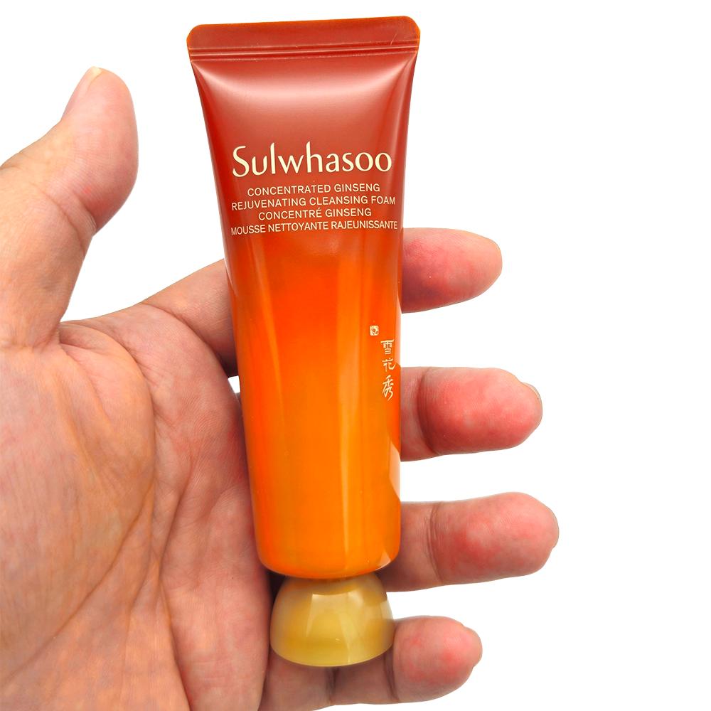 2 шт_[SULWHASOO] Очищающая пенка с концентрированным женьшенем для омоложения 50 г (Образец)