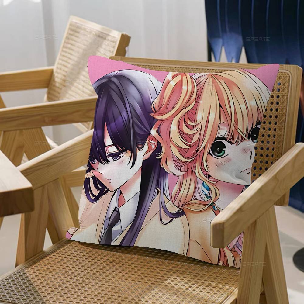 Japanese Anime Citrus Personalized Pillow Cover Kids Bedroom Wild Party Decor Pillowcase Kid Birthday Shower Gift