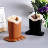 Plush Eyeglass Display Stands Leather Glass Shelf High Quality Sunglass Holder  Eyeglass