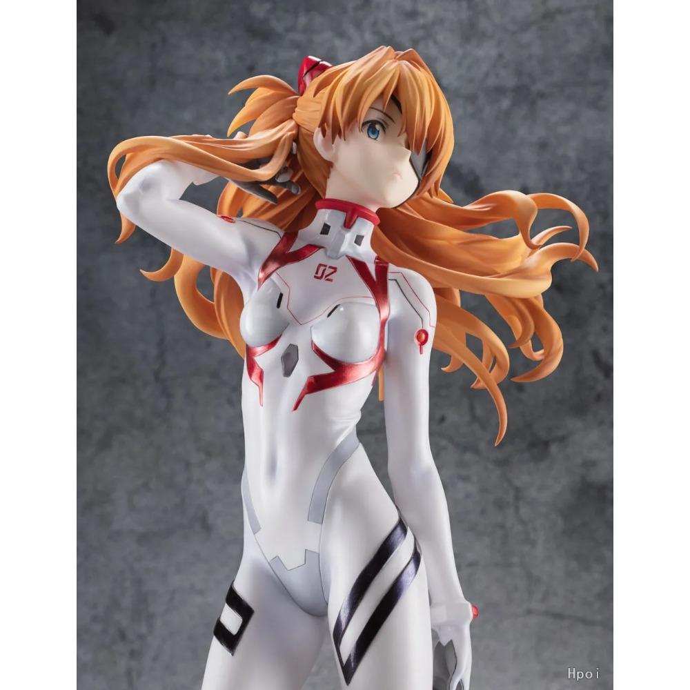 27 см Аниме Shin Evangelion Gekijouban Соуру Аска Лэнгли Фигурка 1/7 Последняя Миссия Боевой Костюм Сцена Модель Игрушка Подарок Действие