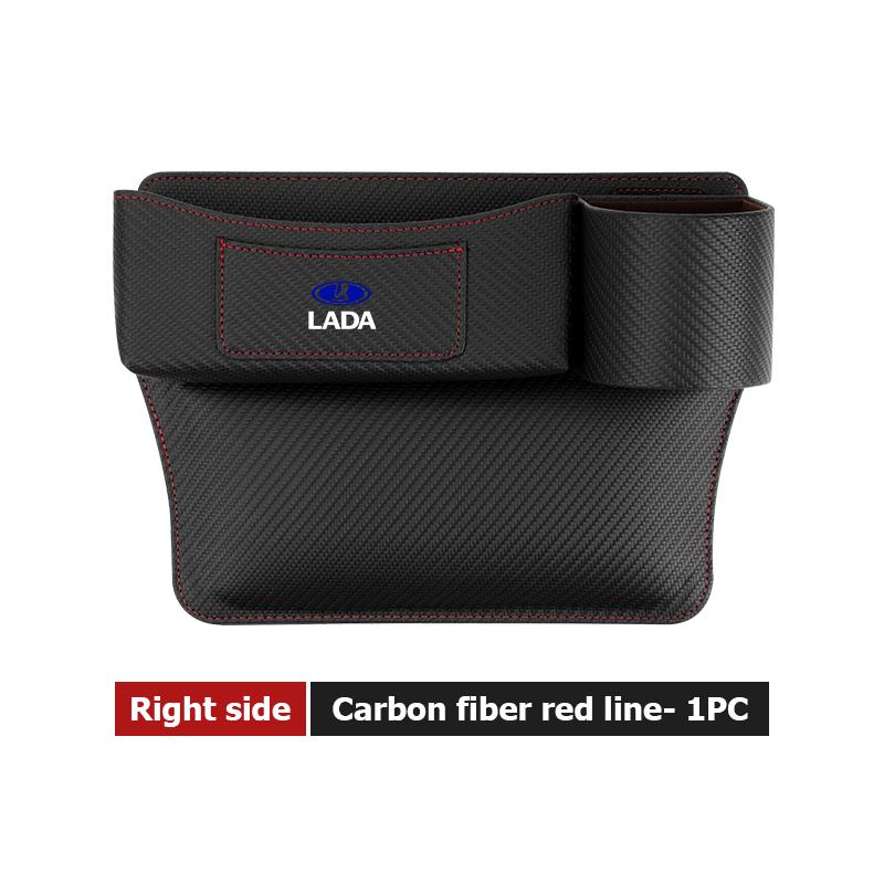Car Seat Gap Filling Bag Water Cup Storage Box Accessories For Lada Vesta Granta Vesta Niva 4X4 Largus Vaz Samara 2110 WW35