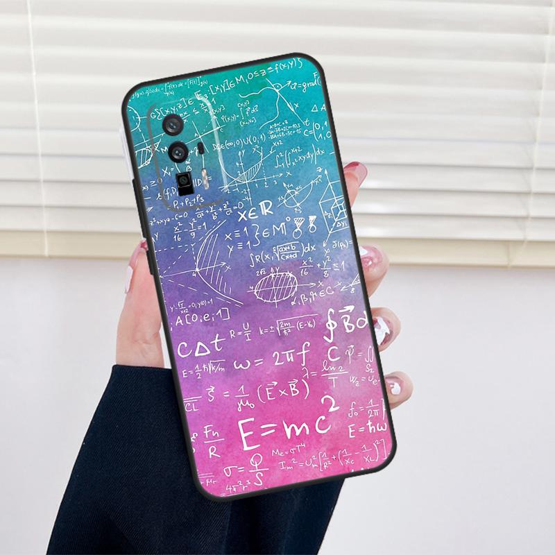Physics Math Formula Equation Cover For Xiaomi 14T Pro 11T 12T 13T 13 14 15 Ultra POCO X6 X7 Pro X3 X5 F5 F6 M6 Pro Case