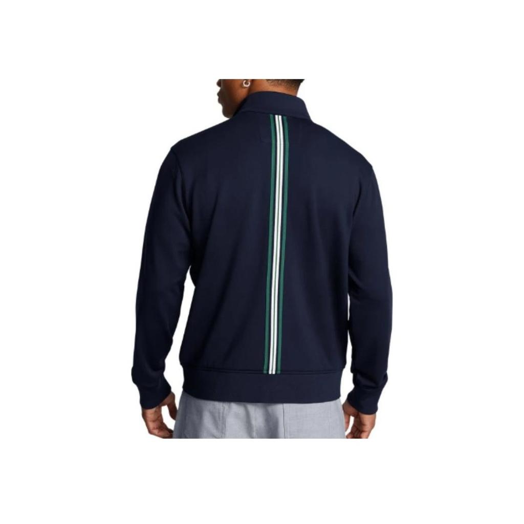 Under Armour Storm Ss25 Премьер Повседневный Удобный Спортивный Жакет с Длинным Рукавом Мужской Жакет Темно-Синий 1389121-469