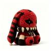 FreakCircus Pierrot Rabbit Plush Stuffed Toy Keychain - Cute Rabbit Doll, Creative Hanging Charm, Soft Plush Toy, Gift for Fans