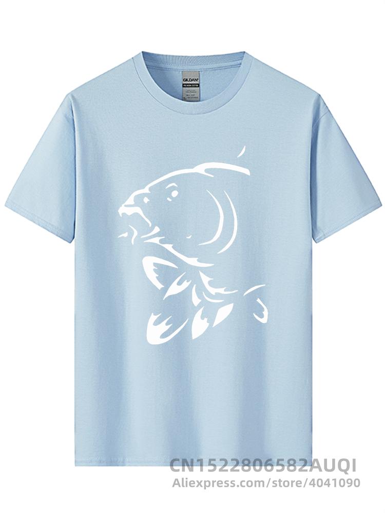 Летний топ с круглым вырезом и 3D-принтом рыбы, модная повседневная мужская футболка с коротким рукавом