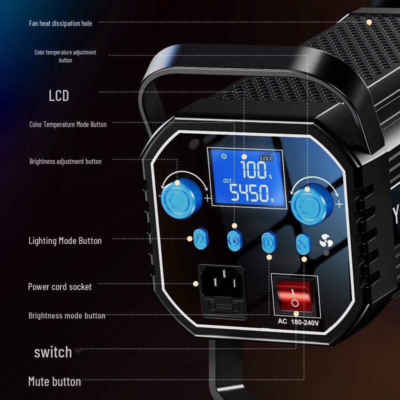 Professional 330W LED Studio Fill Light