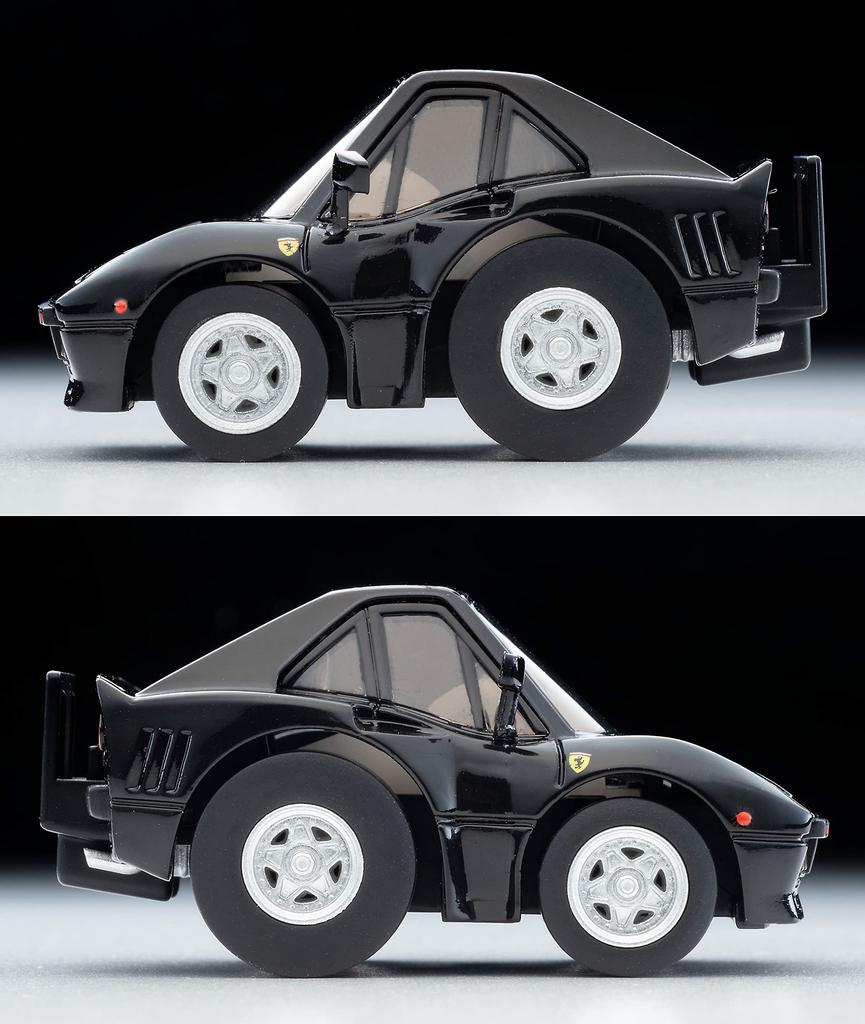 TOMYTEC Choro-Q Zero Z-82b Ferrari GTO Черный Готовое изделие