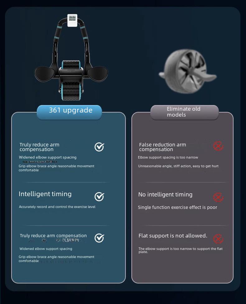 Тренажер для пресса с автоматическим отскоком для мужчин