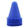 10PCS Colorful Skate Marker Cones Roller Football Skateboard Training Equipment Marking Cup Marker