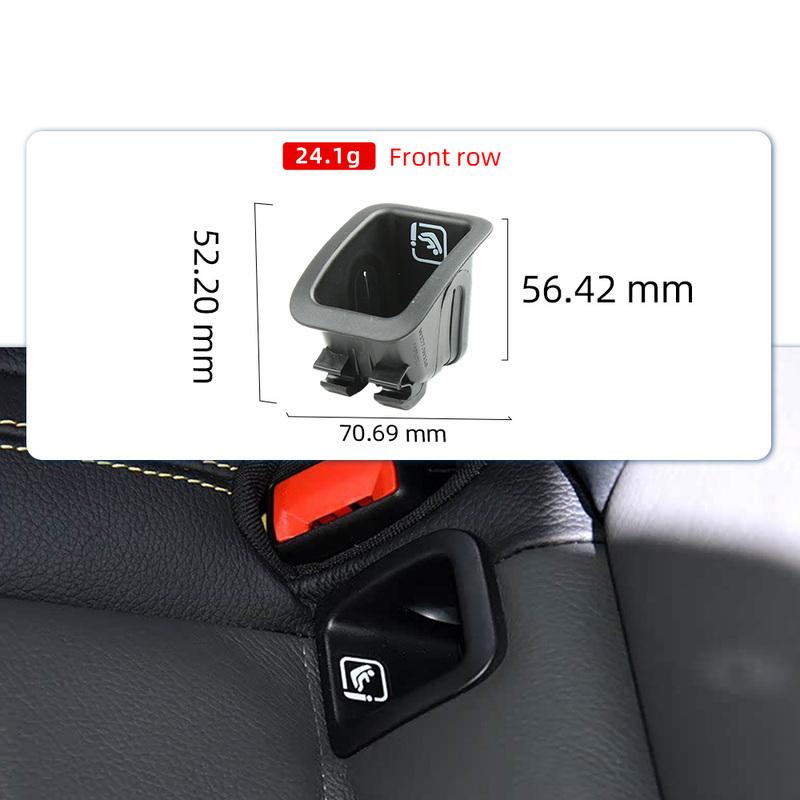 Rear Seat ISOFIX Child Seat Buckle Trim Cover A17786038019051 A17786037019051 For Mercedes‑Benz W177 W118 A220 A250 CLA250