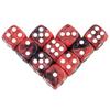 10Pcs Polyhedral Dices Set 6 Sided D6 16mm for DND Props Games Party Accessaries Mixed Color Dices