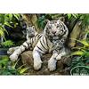 [Puzzle Life] Пазл из 500 деталей: Величественная семья белых тигров в джунглях - PL741