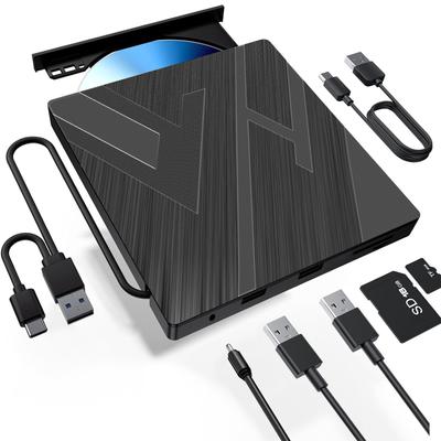 Оптический привод USB Type-c DVD-резак компьютерный универсальный дисковый проигрыватель внешний мобильный оптический привод