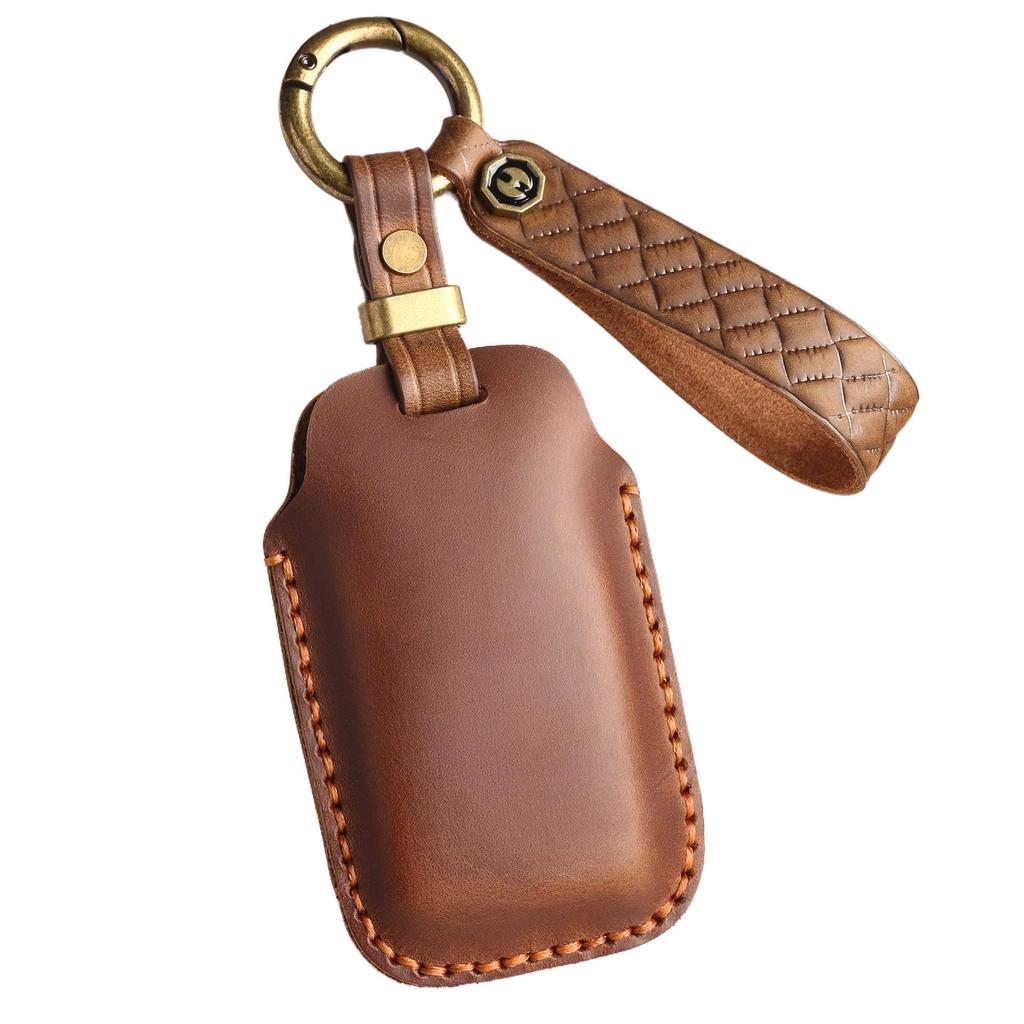 Кожаный чехол для ключей ручной работы для винтажных автомобилей Lexus