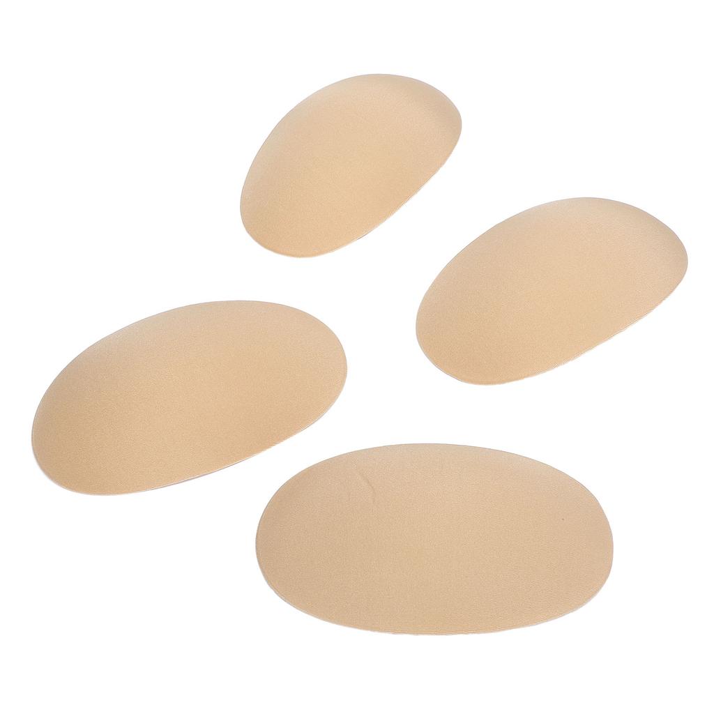 2 пары подплечников съемные самоклеящиеся противоскользящие подплечники телесного цвета для женской и мужской одежды