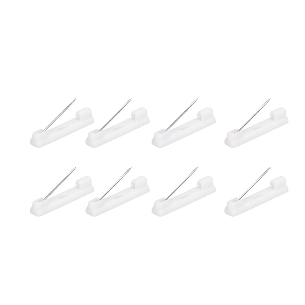 200 шт. именных пластиковых булавок, достаточное количество, простые в использовании, практичные защитные булавки для броши своими руками