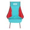 CHUMS Компактный стул Booby Foot Высокий стул В98 х Ш62 х Г30см Бирюзовый/Красный CH62-1800-T033-00