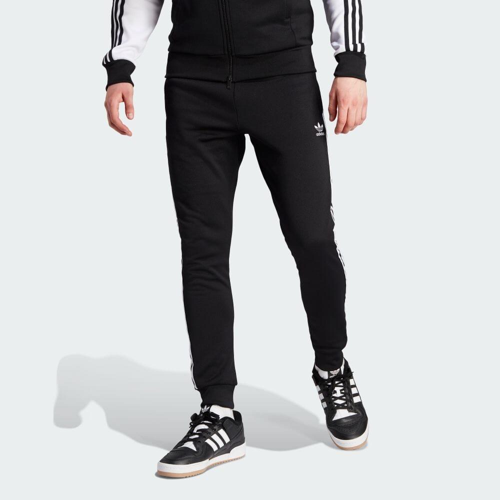 Adidas Adicolor Classics SST спортивные брюки черные/белые мужские уличные IL2488