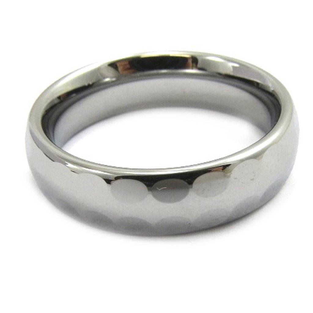 Кольцо из вольфрама 'High Tech' Black Silver