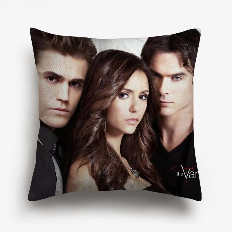 Ian Somerhalder Joseph Morgan Potrait Cushion Cover The Vampire Diaries Decorative Sofa Throw Pillow Case Pillow Case